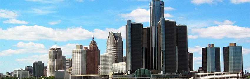 City of Detroit skyline