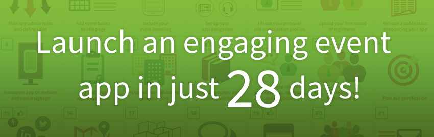 Launch an Engaging Event App in Just 28 Days banner