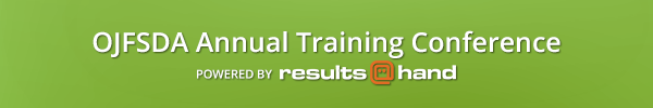 OJFSDA Annual Training Conference event app banner