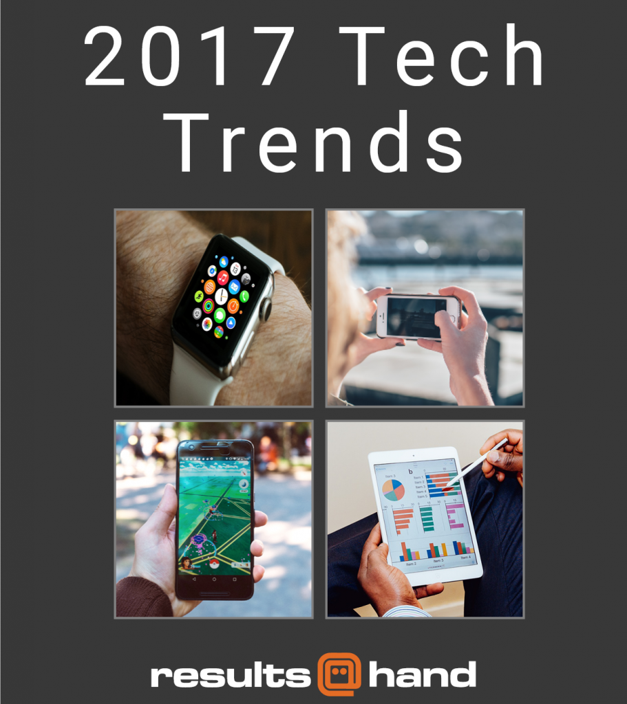 2017 Tech Trends infographic by Results@Hand