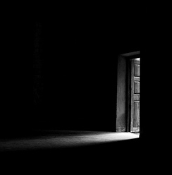 In the dark