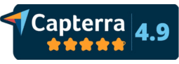 Capterra 4.9 Badge